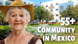 Older Woman "55+ Community in Mexico"
